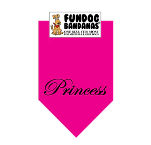 Fun Dog Bandanas Princess Pet Bandana 