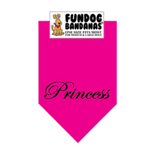 Fun Dog Bandanas Princess Pet Bandana 