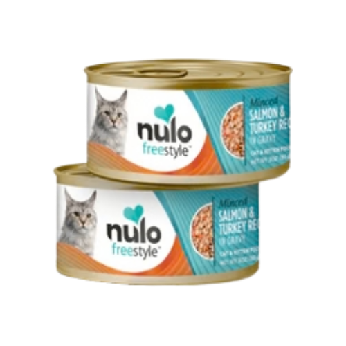 Nulo FreeStyle Grain-Free Minced Salmon & Turkey Recipe in Gravy Canned Cat Food
