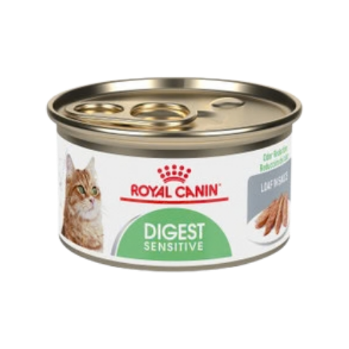 Royal Canin Feline Care Nutrition Digest Sensitive Loaf In Sauce Canned Cat Food