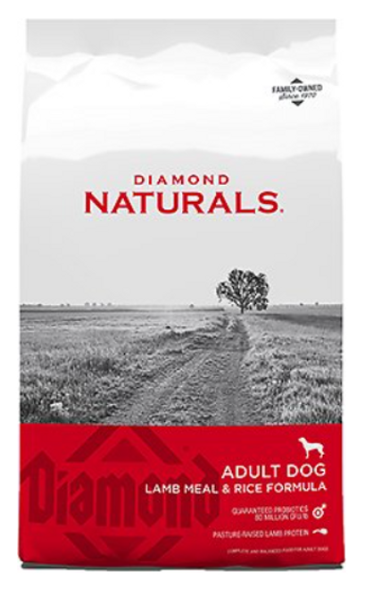 Diamond Naturals Lamb Meal & Rice Formula Adult Dry Dog Food 40 lb