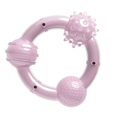 Zeus Duo Tri-Ring Dog Toy 6 in