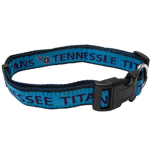 Pets First Tennessee Titans Adjustable Dog Collar