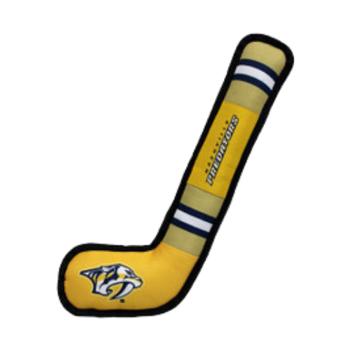 Pets First Nashville Predators Hockey Stick Dog Toy 