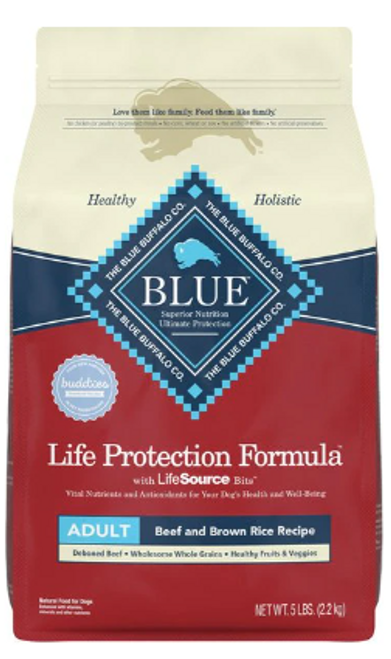 Blue Buffalo Life Protection Formula Adult Beef & Brown Rice Recipe Dry Dog Food