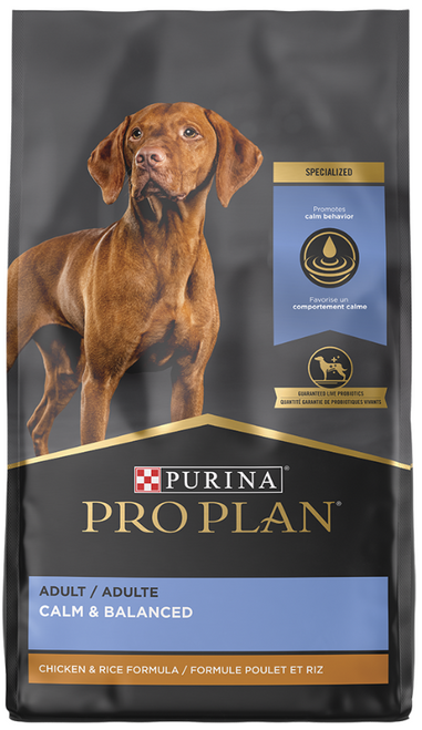 Purina Pro Plan Calm & Balanced Chicken & Rice Calming Dry Dog Food
