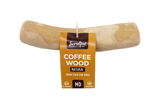 Incredipet Chewable Stick Coffee Tree Wood Chew for Dogs