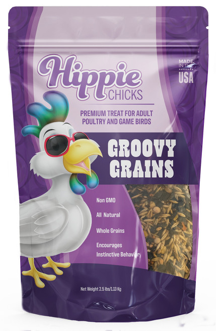 Hippie Chicks Groovy Grains Chicken Treats 2.5 lb