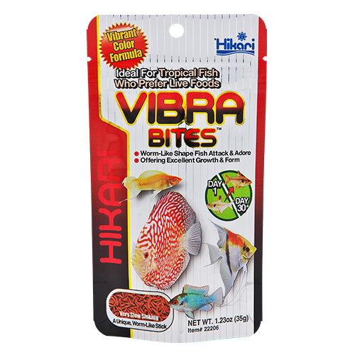 Hikari Vibra Bites Tropical Fish Food Sticks 1.2 oz