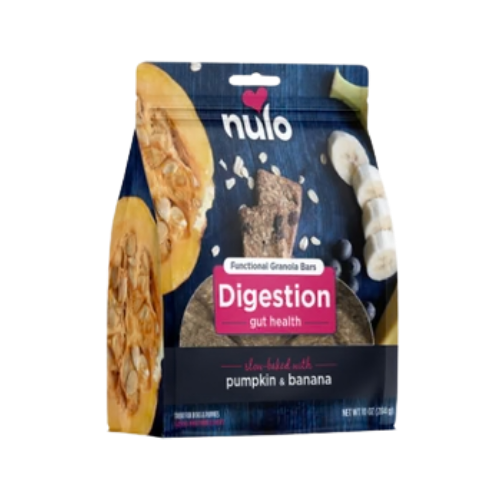 Nulo Digestion Functional Granola Bars for Dogs 10 oz