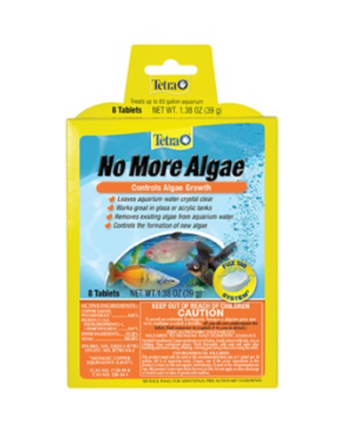 Tetra No More Algae Controls Algae Growth for Water Clarity 8 ct
