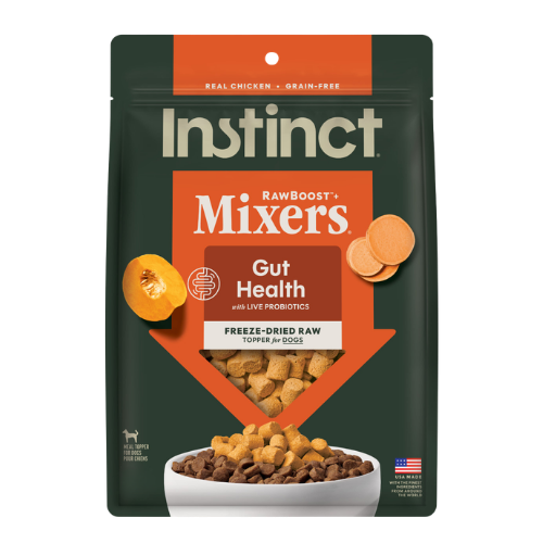 Instinct Raw Boost Mixers Gut Health Recipe Freeze-Dried Dog Food Topper 5.5 oz