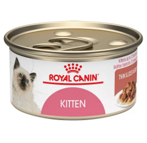 Royal Canin Kitten Thin Slices in Gravy Canned Cat Food 12 ct