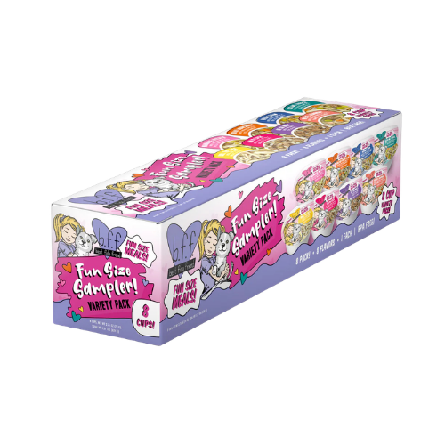 Weruva B.F.F. Fun Size Sampler Variety Pack Wet Dog Food 8 ct