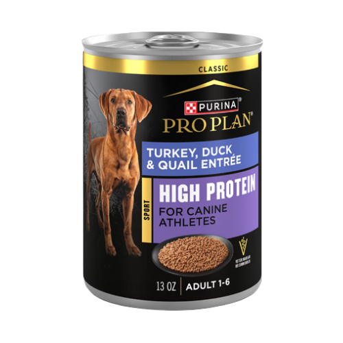 Purina Pro Plan Sport High Protein Turkey, Duck & Quail Entrée Wet Dog Food