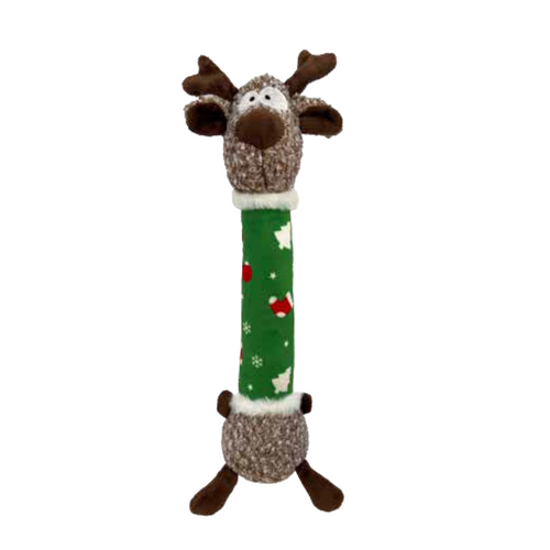 Kong Holiday Shakers Reindeer Dog Toy M