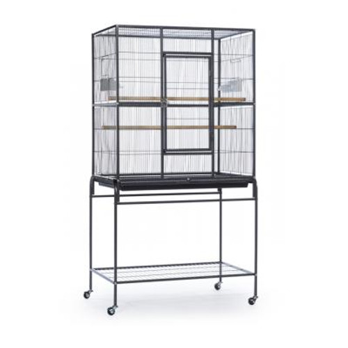 Prevue Powder-Coated Steel Construction Flight Cage with Stand 