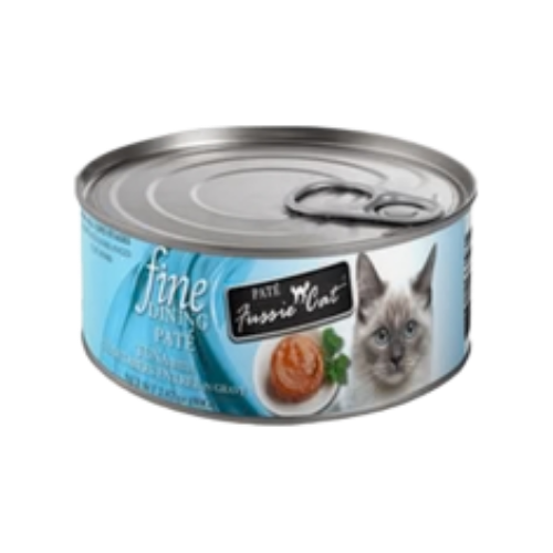 Fussie Cat Fine Dining Pate Tuna with Vegetables Entrée in Gravy Canned Cat Food