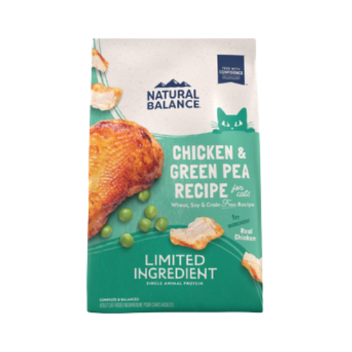 Natural Balance L.I.D. Limited Ingredient Grain-Free Chicken & Pea Recipe Dry Cat Food