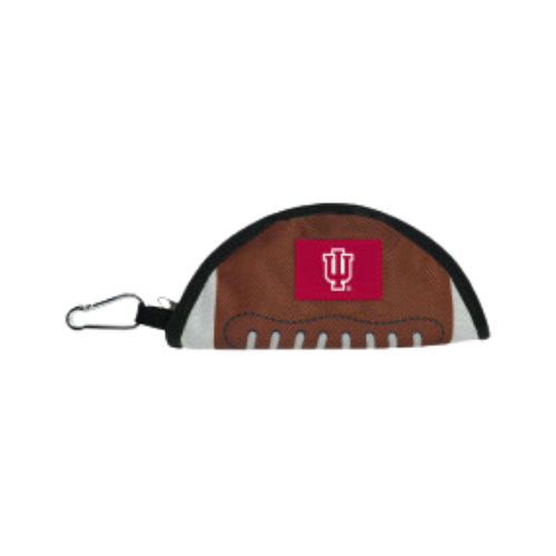 Pets First University of Indiana Hoosiers Collapsible Travel Pet Bowl 