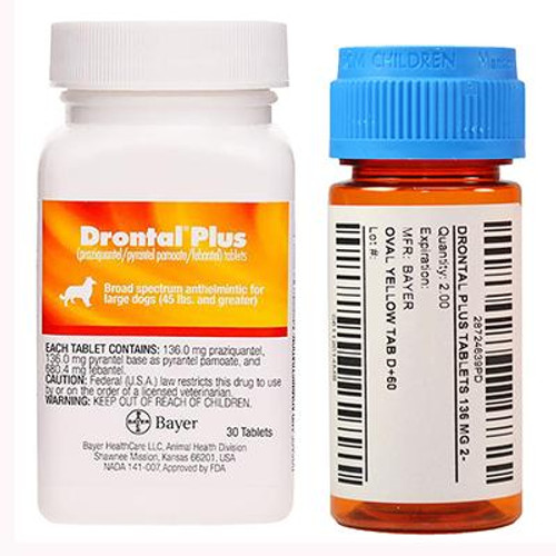 Drontal Plus Canine Tablets