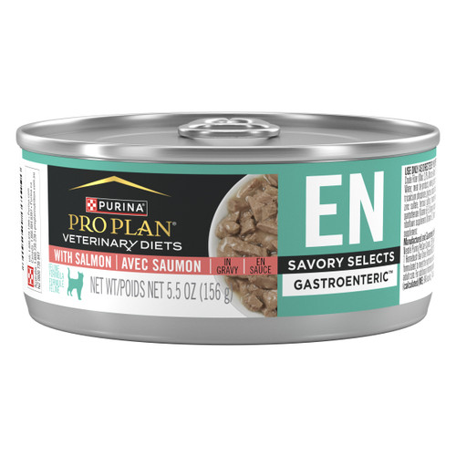 Purina Pro Plan EN Savory Selects Salmon Feline Formula - canned