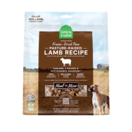 Open Farm Pasture-Raised Lamb Freeze-Dried Dog Food 13.5 oz