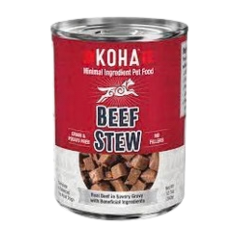 Koha Minimal Ingredient Grain-Free Beef Stew Canned Dog Food