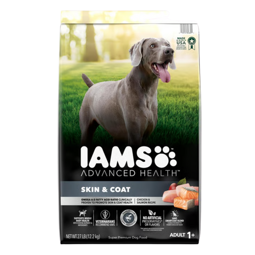 Iams Advanced Health Skin & Coat Chicken & Salmon Recipe Dry Dog Food