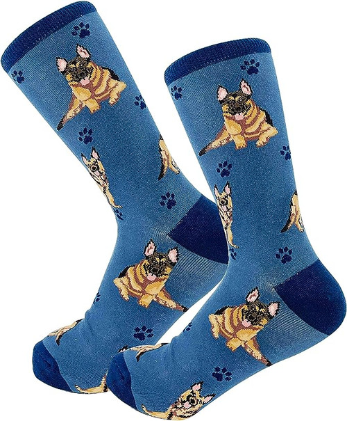 E & S Imports Pet Lover Socks German Shepherd Dog, Unisex, One Size Fits Most 