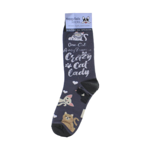 E & S Imports Pet Lover Socks Love My Cat, Unisex, One Size Fits Most 