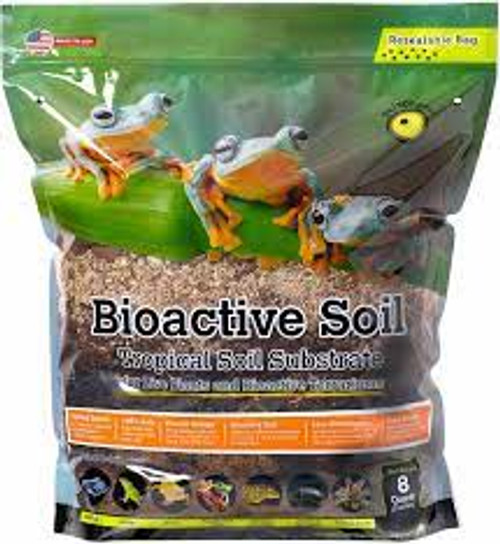 Galapagos Reptile Gear Bioactive Soil Tropical Soil Substrate 8 qt