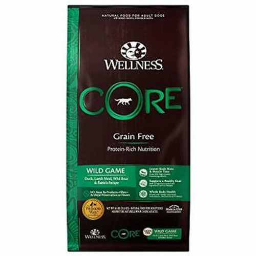 Wellness Core Wild Game Recipe Grain-Free Dry Dog Food 22 lb