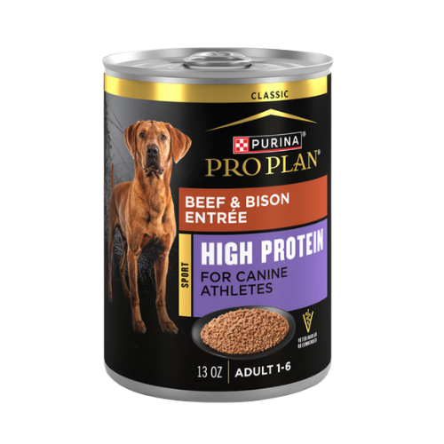 Purina Pro Plan Sport High Protein Beef & Bison Wet Dog Food
