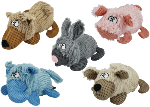 Multipet Combers Plush Dog Toy, Assorted 8 in