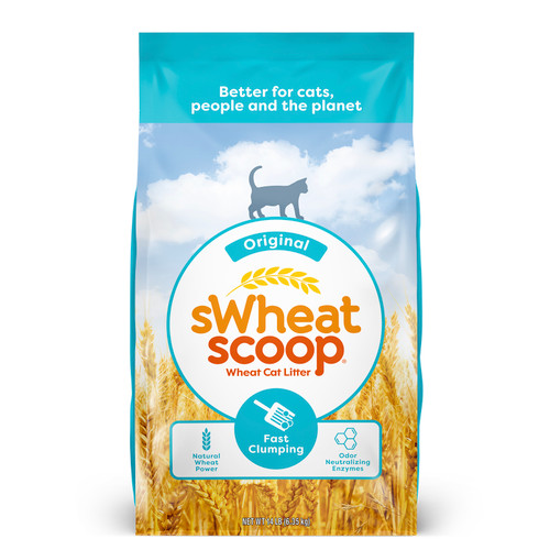 Swheat Scoop Original Fast Clumping Wheat-Based Cat Litter