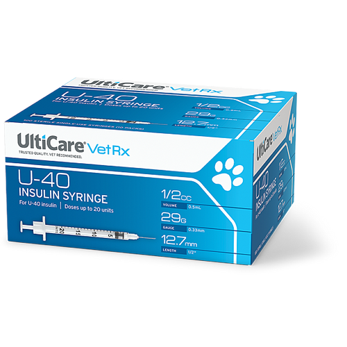 U-40 Insulin Syringes 1/2 Unit Markings