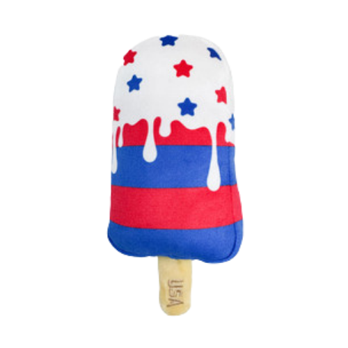 Fuzzyard Summer American Popsicle Plush Dog Toy 