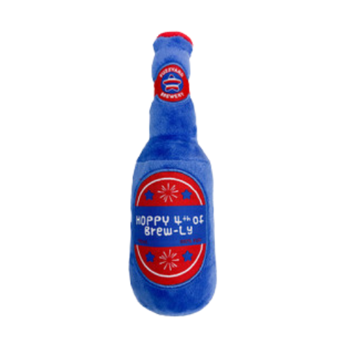 Fuzzyard Summer Hoppy 4th of Brew-ly Plush Dog Toy 