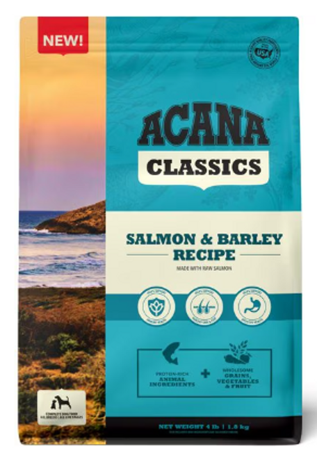 Acana Classics Salmon & Barley Recipe Dry Dog Food