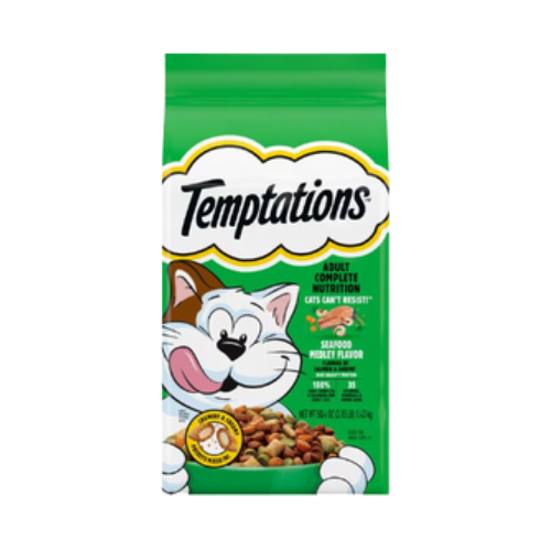 Whiskas Temptations Seafood Medley Flavor Adult Dry Cat Food