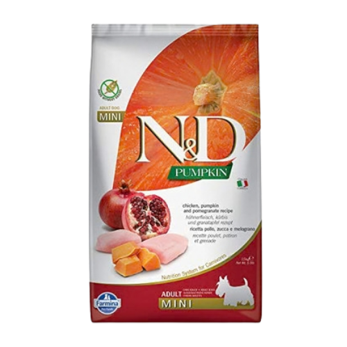 Farmina Pumpkin Chicken & Pomegranate Adult Mini Grain-Free Dry Dog Food 5 lb