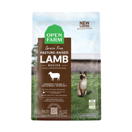 Open Farm Pasture-Raised Lamb Recipe Dry Cat Food 4 lb