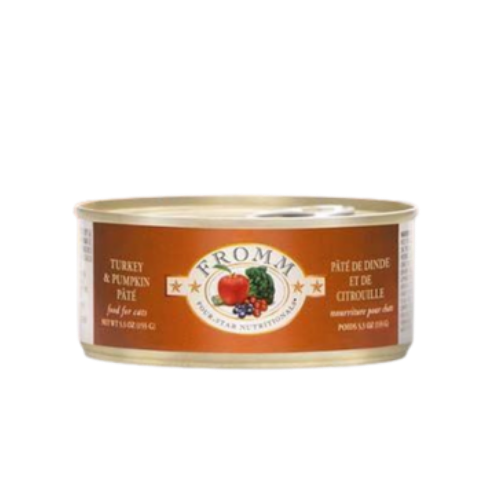 Fromm Four-Star Turkey & Pumpkin Pate Canned Cat Food