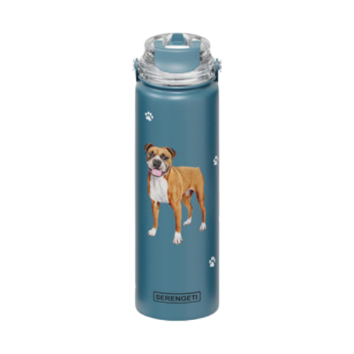 E & S Imports Serengeti Boxer Stainless Steel Water Bottle 24 oz