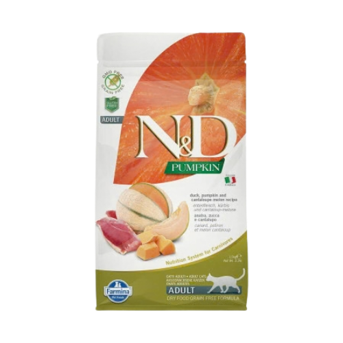 Farmina Pumpkin Duck & Cantelope Dry Cat Food 3.3 lb