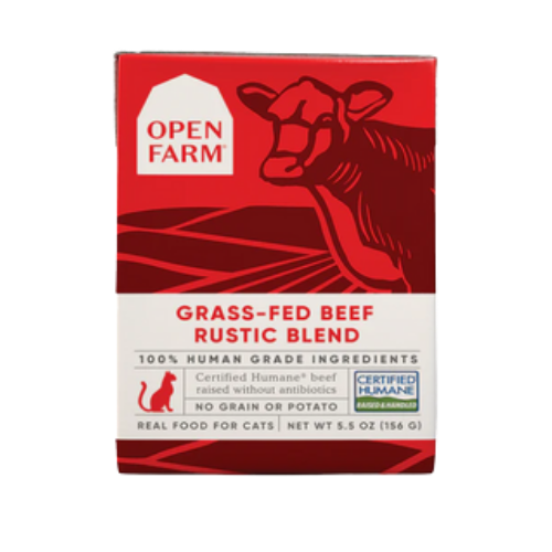 Open Farm Grass-Fed Beef Rustic Blend Wet Cat Food