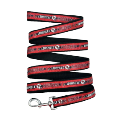 Pets First Louisville Cardinals Satin Dog Leash