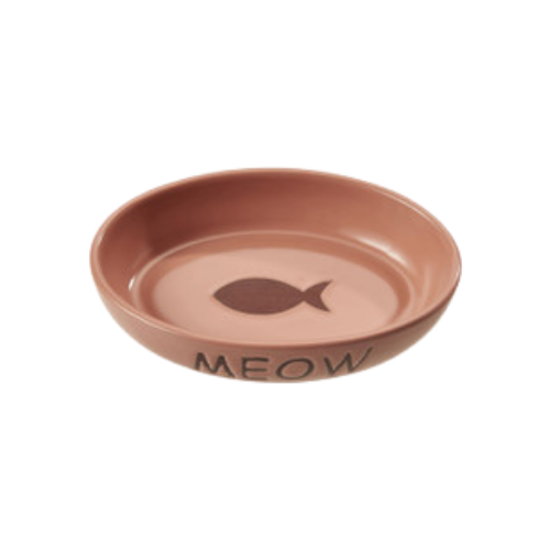 Spot Portofino Blush Pink Oval Cat Dish 6 in