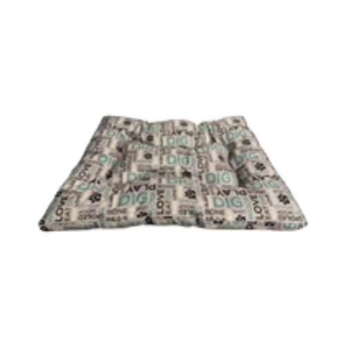 Pet Obsession Word Play Dog Bed 24 in  X 36 in